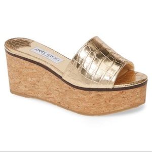NEW with box Jimmy Choo DEEDEE wedges new 37 **SELLING ALL MY REPOSH CLOSET**